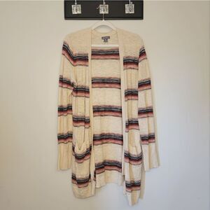 Eddie Bauer Striped Cardigan 